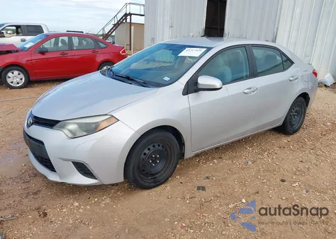 2014 Toyota Corolla Le from USA, damaged, VIN 2T1BURHE8EC149495